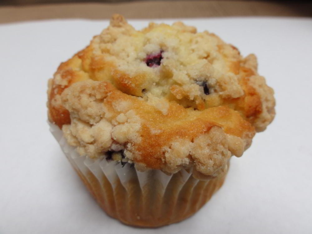 Blueberry Crumb Cheese Muffins (6 Pack)